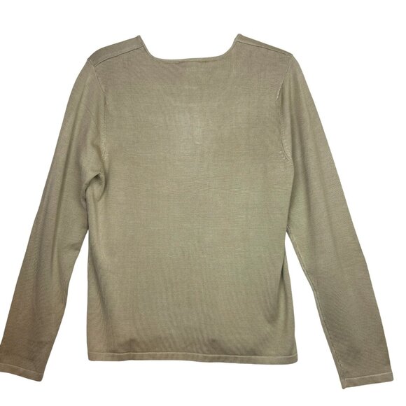 NWT Talbots Women's Long Sleeve Split Neck Sweater Top L Silk Blend- Lot of 3 - Picture 5 of 12